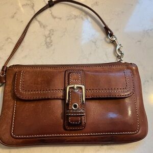 Vintage Coach wristlet